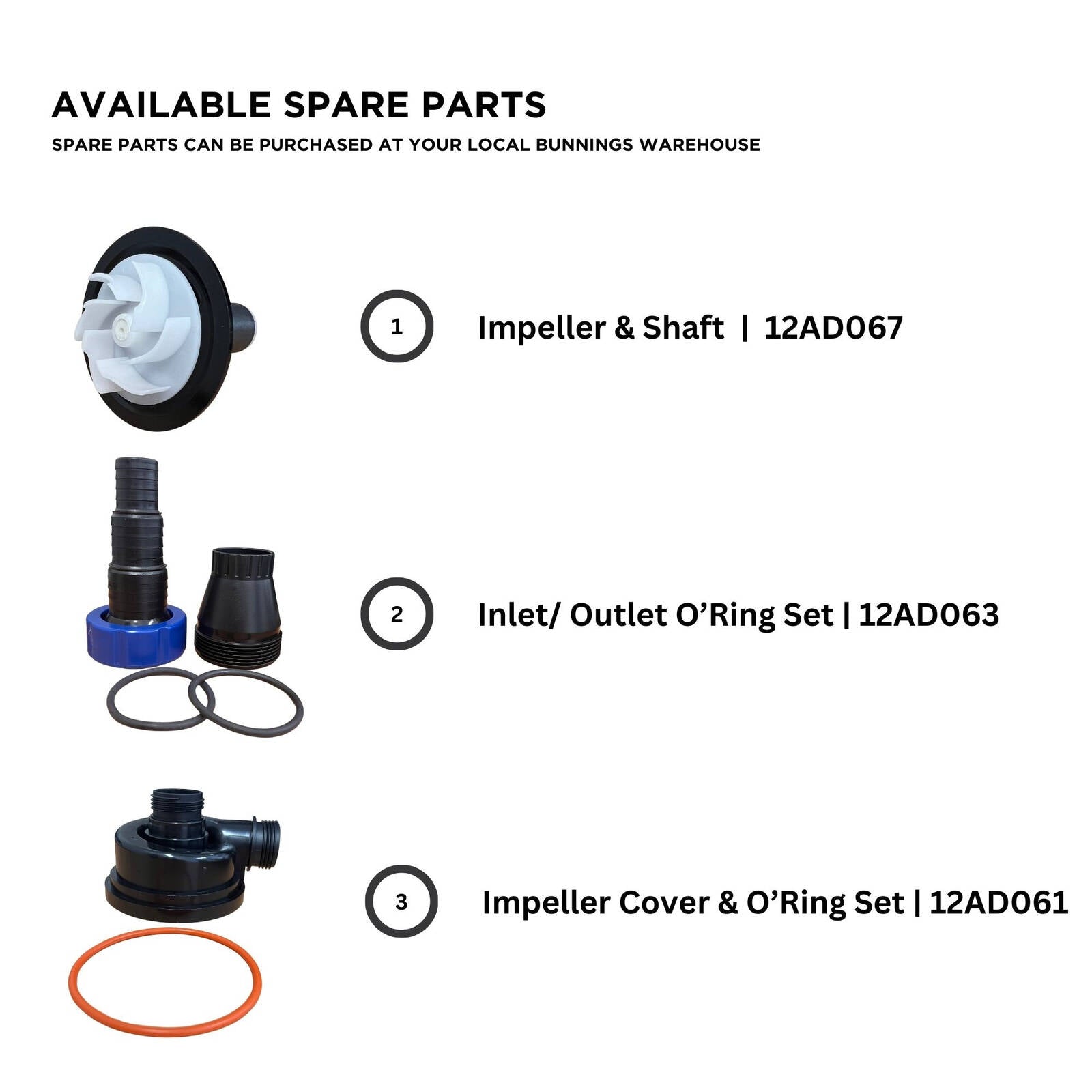 Aquapro AP3100DW Filtration Pump 25W Submersible Outdoor, 25mm Tubing