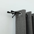Windoware Curtain Rod Brackets - 127mm - Black - Metal - 2 Pack - SuperSaverAU - view 3