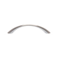 Ikonic Bow Handle 96mm Brushed Nickel Zinc Alloy Pack of 10 - SuperSaverAU - view 1