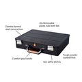 Tactix Steel Organiser with 20 Removable Tubs Powder-Coated Carry Handle