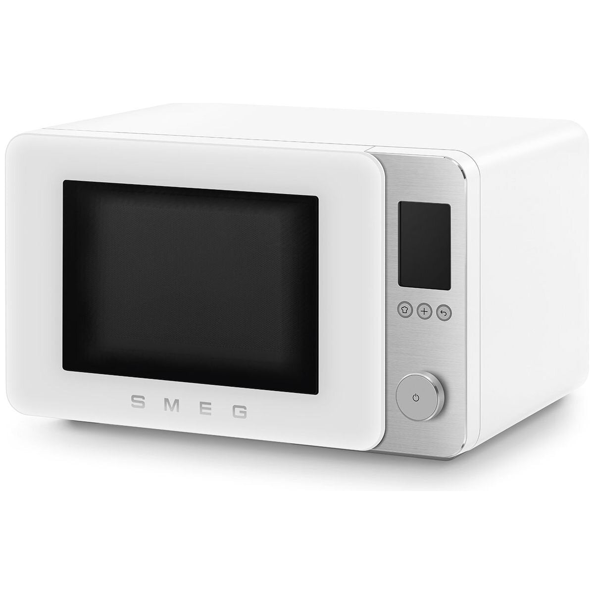 Smeg 27L Combi Microwave Oven 900W - Matte White - Air Fry - Soft Close Door - MOC02WHMAU