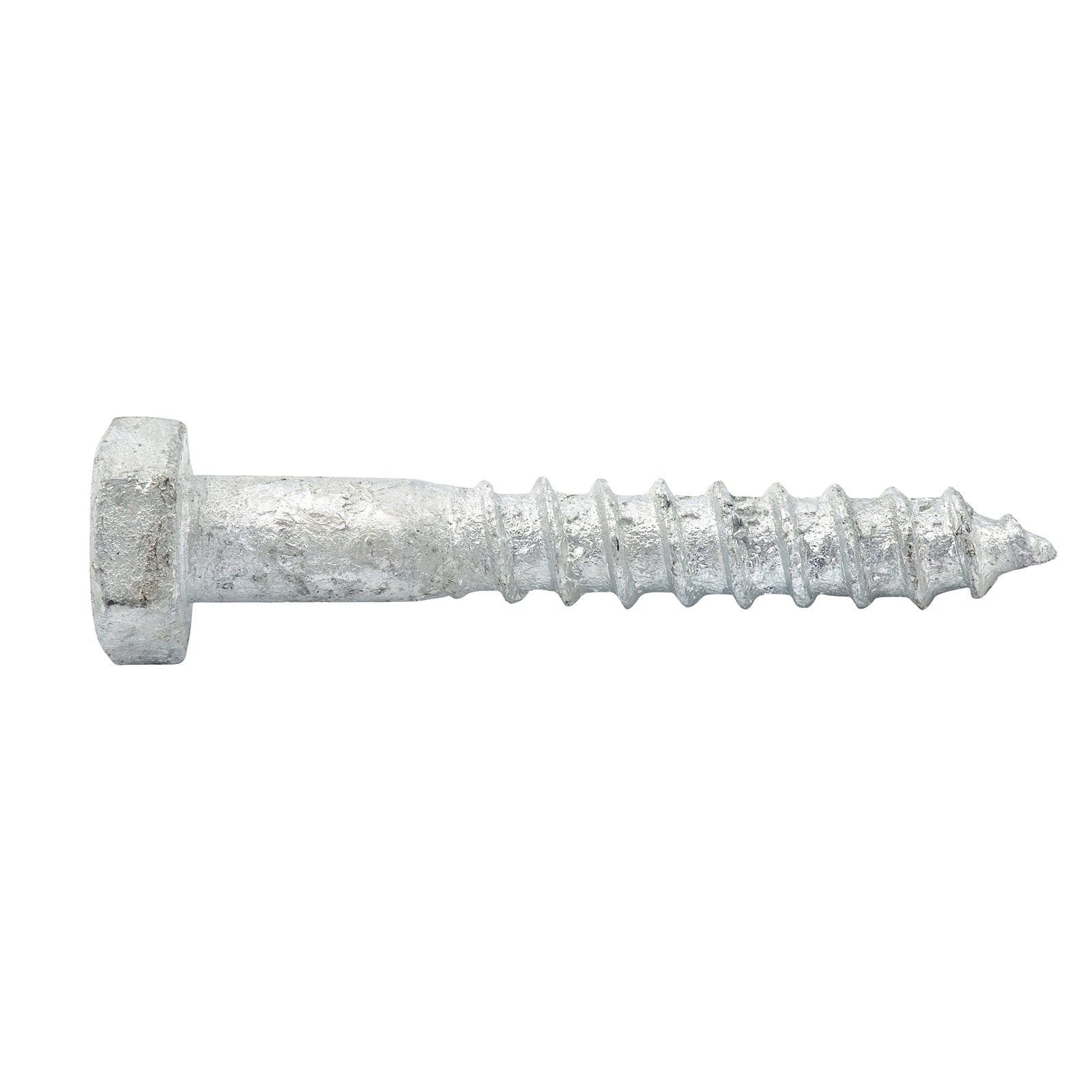 Zenith M6 x 40mm Hot Dipped Galvanised Hex Head Coach Screw - Each