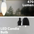 Arlec E14 Smart Candle LED Bulb 5.5W 470lm - RGB - Dimmable - 3000K-6500K - SuperSaverAU - view 2