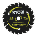 Ryobi Circular Saw Blade 2 Pack - 184mm 24T & 40T - Anti-Stick Coating - SuperSaverAU - view 4