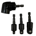 Ultra Tuff Angle Driver & Adjustable Socket Adaptor Kit - 105-Degree - Black - SuperSaverAU - view 2