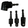 Ultra Tuff 105-Degree Black Angle Bit Driver & Adjustable Socket Adaptor Kit