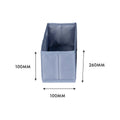 All Set Drawer Organiser - Set Of 4 - Polyester - Grey Storage Boxes - SuperSaverAU - view 5