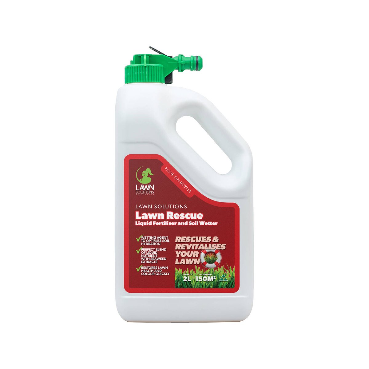 Lawn Solutions Australia Lawn Rescue - 2L RTU - Revitalises All Lawn Types - SuperSaverAU - view 1