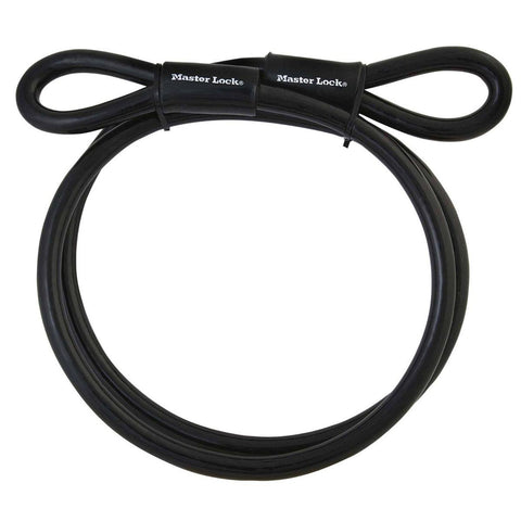 Master Lock Cable Lock - 10mm x 4.6m - Braided Steel - Vinyl Coated - SuperSaverAU - view 1