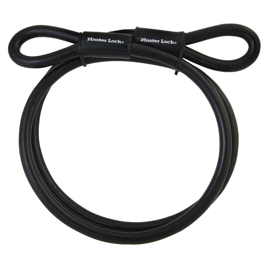 Master Lock Cable Lock - 10mm x 4.6m - Braided Steel - Vinyl Coated - SuperSaverAU - view 1