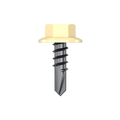 Bremick Metal Hex Screw 10g x 16mm B8 Coating - Box of 100 - Self-Drilling - SuperSaverAU - view 5