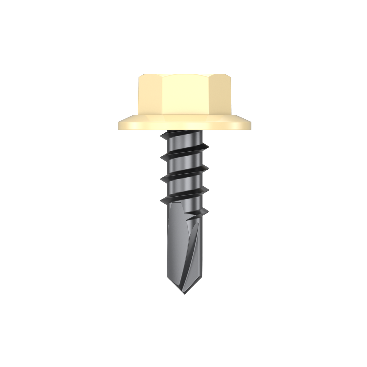 Bremick Metal Hex Screw 10g x 16mm B8 Coating - Box of 100 - Self-Drilling - SuperSaverAU - view 5