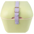 Polarbox Pop 12L Cooler - Lime with Lilac Logo and Strap - Thermal Insulation - PLBP12LL