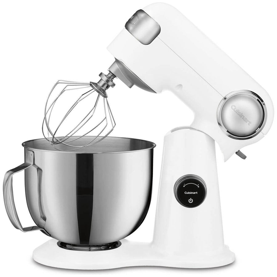 Cuisinart Precision Pro Digital Planetary Stand Mixer - 1000W, White, Stainless Steel Bowl - SMD-50XA