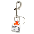 Taskmaster Snap Hook - 12mm - Nickel Plated - Round Swivel - SuperSaverAU - view 1
