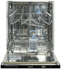 ILVE 60cm fully integrated dishwasher - 13 place settings, eco mode, 4 star water rating - IVDFI400