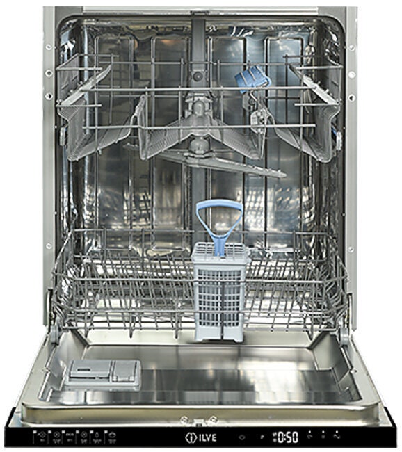 ILVE 60cm fully integrated dishwasher - 13 place settings, eco mode, 4 star water rating - IVDFI400