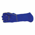 Bossweld 16 Blue Welding Gloves - Heavy Duty Gauntlet - 40cm Length - SuperSaverAU - view 3