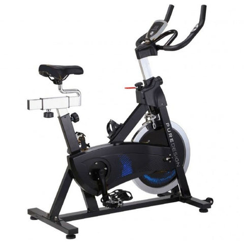 Pure Design Spinning Bike - 18kg 2-Way Flywheel, Chain Drive and Pulse Grips - PD-SB4