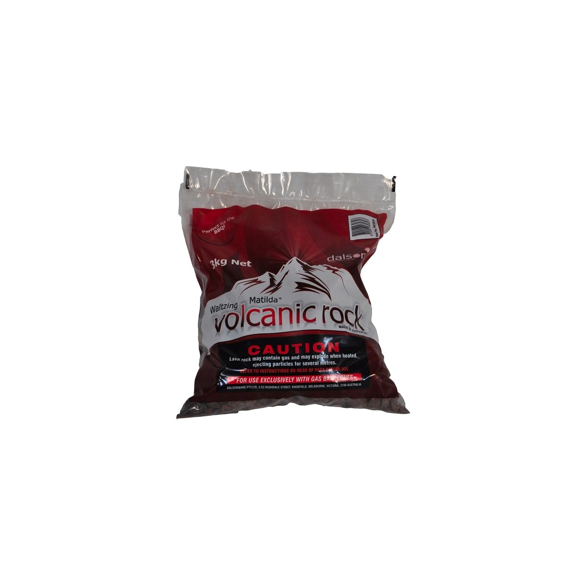 Dalson Volcanic Rock - 3kg - Volcanic Rock - Even Heat Distribution - SuperSaverAU - view 1