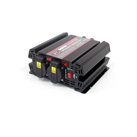 Kt Solar 600W Inverter Modified Wave KTTS600M - 240V AC Output - 600W Power - SuperSaverAU - view 1