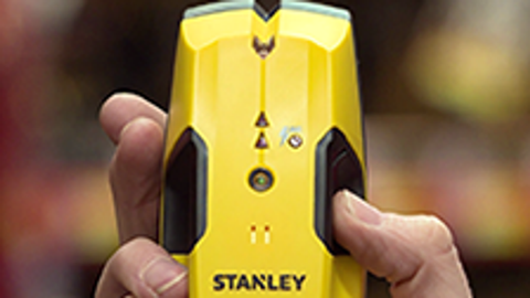 Stanley S100 Stud Sensor, 19mm Detection Depth, ABS, Audio & Visual Alert STHT77403