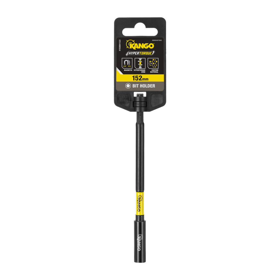 Kango 152mm Hypertorque Impact Magnetic Bit Holder - High Torque - Durable - SuperSaverAU - view 1