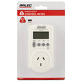 Arlec Energy Cost Electrical Meter - Measures Energy Use - LCD Display - White - SuperSaverAU - view 4