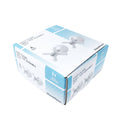 Shaw Mason White Easy Clean Top Assembly - Pair - 130mm x 140mm x 70mm - Brass Construction - SuperSaverAU - view 3
