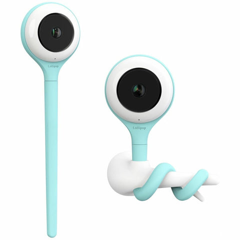 Harley Emerson Lollipop Smart Baby Monitor 720p HD - Cry Detection, Night Vision, Turquoise - AU07E40612001