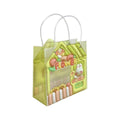 Bear and Rabbit Party Gift Bags, Pack of 10 - Green