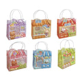 Bear and Rabbit Party Gift Bags, Pack of 10 - Green - view 3