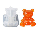 Bear Phone Holder Silicone Resin Casting Mould for DIY Ornaments - view 2