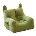Bear-Shaped Pet Sofa Chair for Small Dogs and Cats - Green