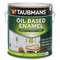 Taubmans 4L Accent Semi Gloss Oil Based Enamel - White - Durable Finish - 4.933kg - SuperSaverAU - view 1