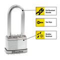 Master Lock 51mm Magnum Padlock - 64mm Extra Long Shackle - M5DLJ - SuperSaverAU - view 2