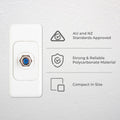 DETA Architrave F Connector - 34mm x 74mm - Polycarbonate - Indoor Use - SuperSaverAU - view 2