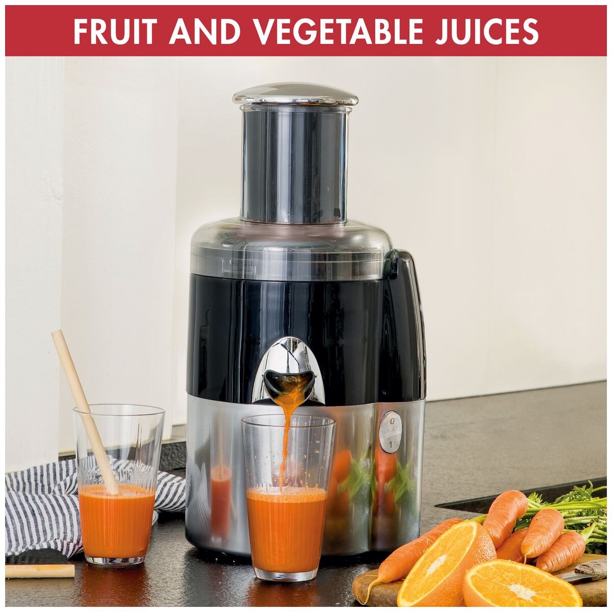 Magimix Juice Expert 3 Cold Press Juicer 400W - 3-in-1 Extra Press, Juice Filter, Citrus Press - 18085AU