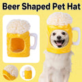 Beer Mug Pet Hat, Funny Headgear for Cats and Dogs