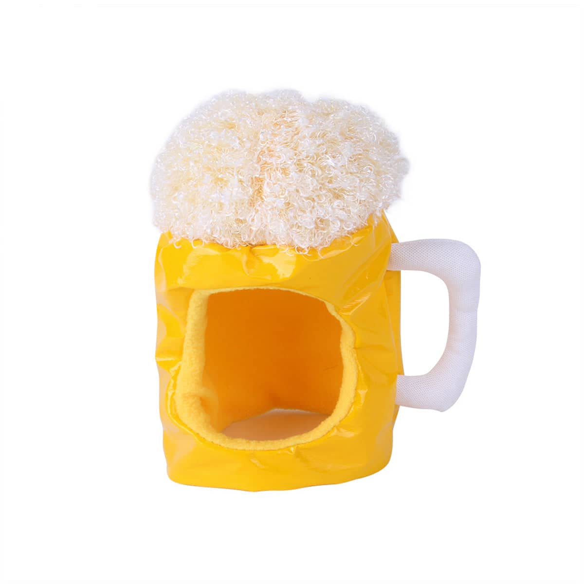 Beer Mug Pet Hat, Funny Headgear for Cats and Dogs - view 2