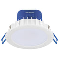 Deta 9W Tri Colour Dimmable LED Downlight - IP44 - 110mm - White & Blue - SuperSaverAU - view 1
