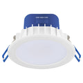 DETA 9W IP44 Tri-Colour Dimmable LED Downlight 240V Hardwired White Blue DET612