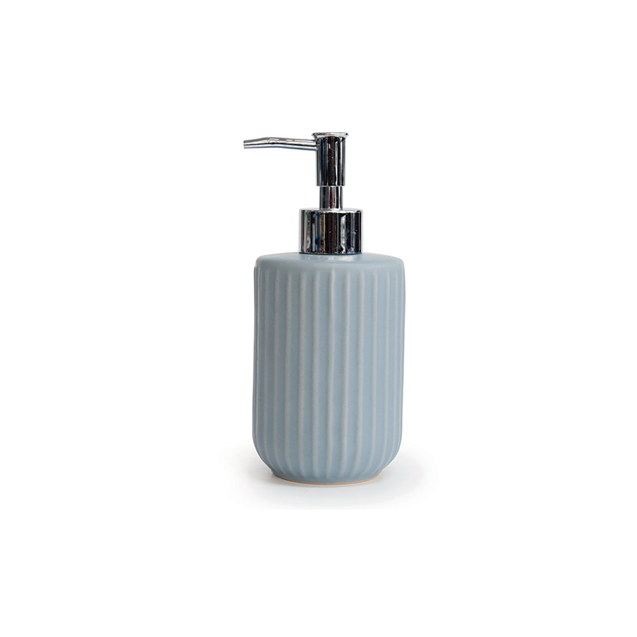 Wet By Home Design Linea Soap Dispenser - Ceramic - 400L - Blue - Industrial Design - SuperSaverAU - view 1
