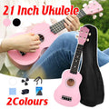Beginner Ukulele 21 Inch (54cm) with Accessory Kit - Black - view 2