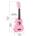 Beginner Ukulele 21 Inch (54cm) with Accessory Kit - Black - view 4