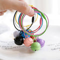 Bell Keychain with Wire Loop Key Ring - Green - view 5