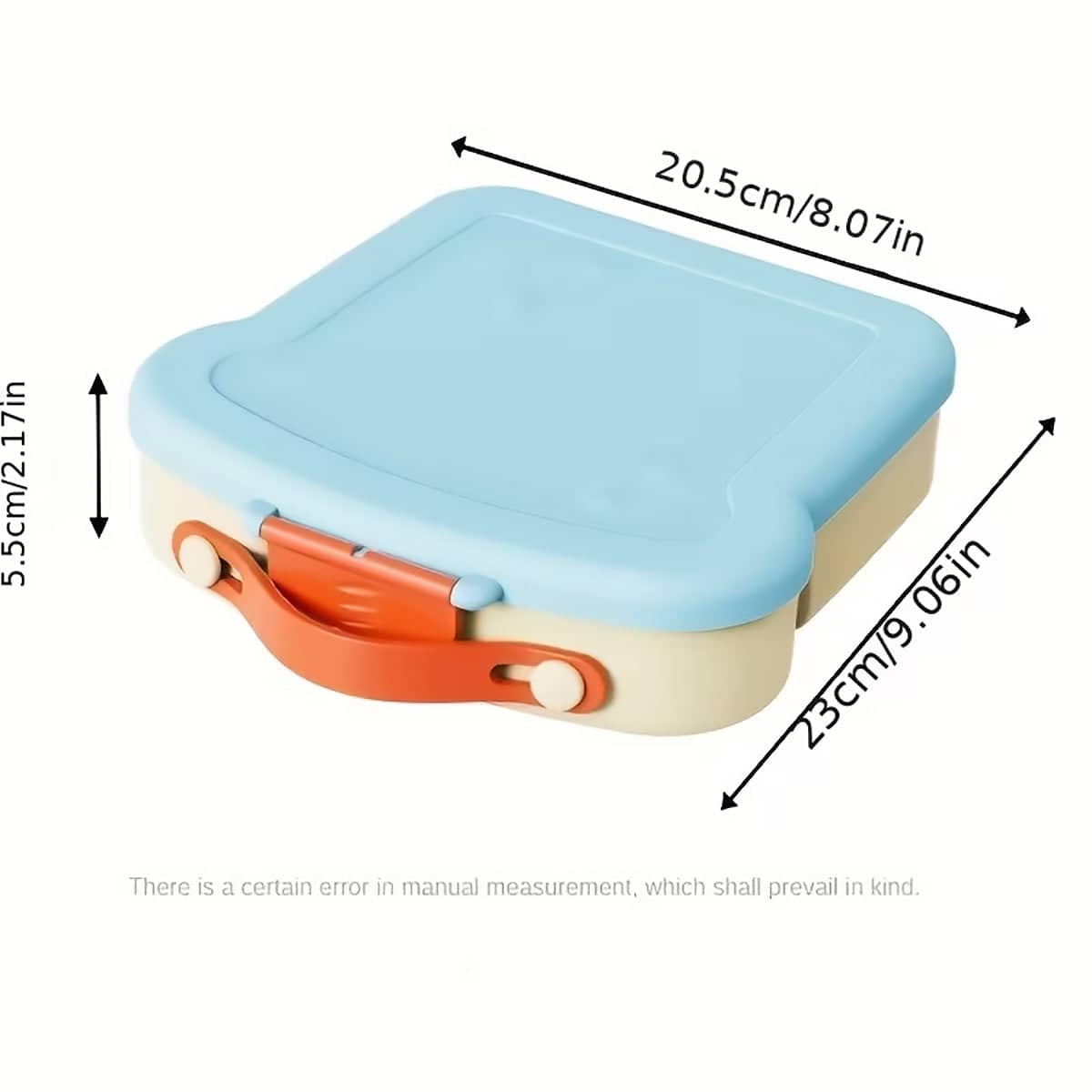 Bento Lunch Box with Compartments, Microwave Safe and Leakproof for School or Work - view 3