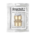 Smartex Pex Female Connector - 20 x 20mm - Lead Free Brass - Push-Fit - SuperSaverAU - view 2