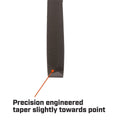 Crescent Nicholson 200mm 8" Flat Second Cut File - Steel - SuperSaverAU - view 4