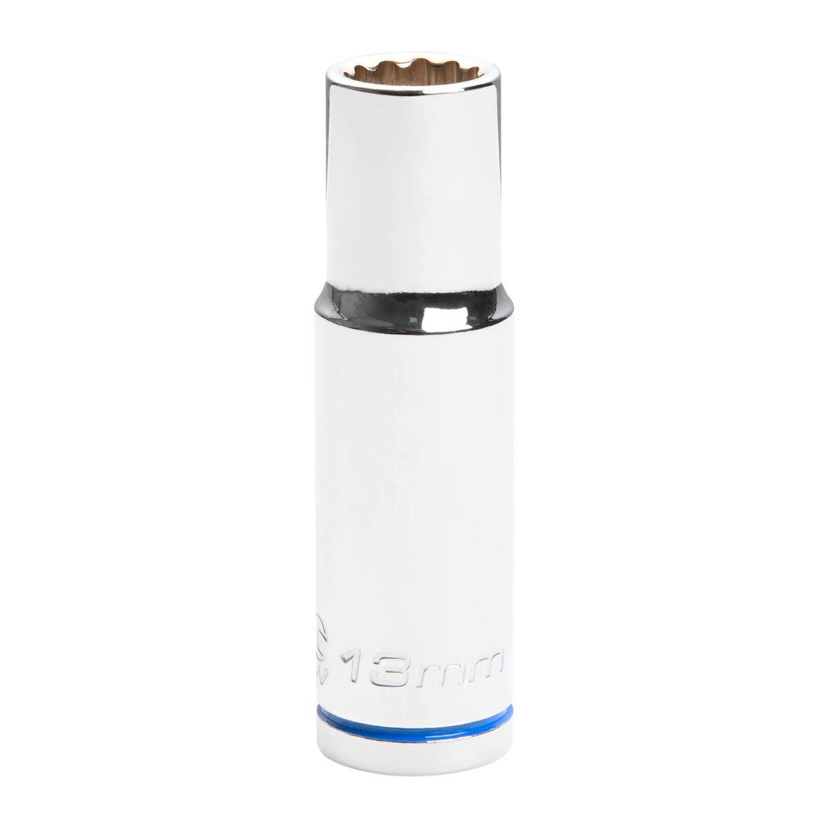 Kincrome Deep Socket - 13mm - Chrome Vanadium Steel - Rust Resistant - SuperSaverAU - view 1